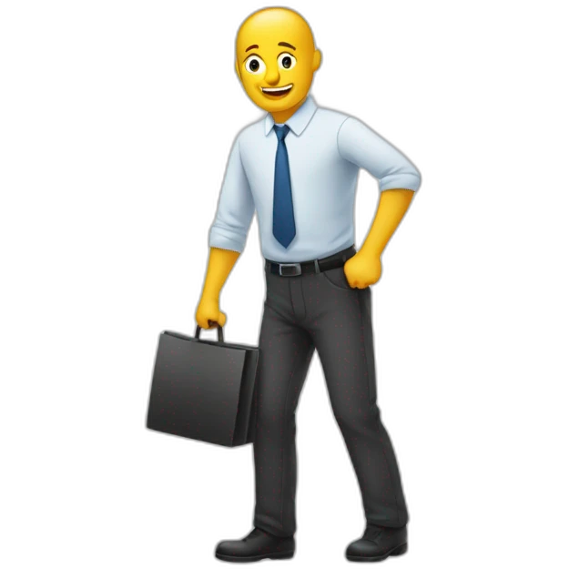 Boss pushing employees to work more  emoji