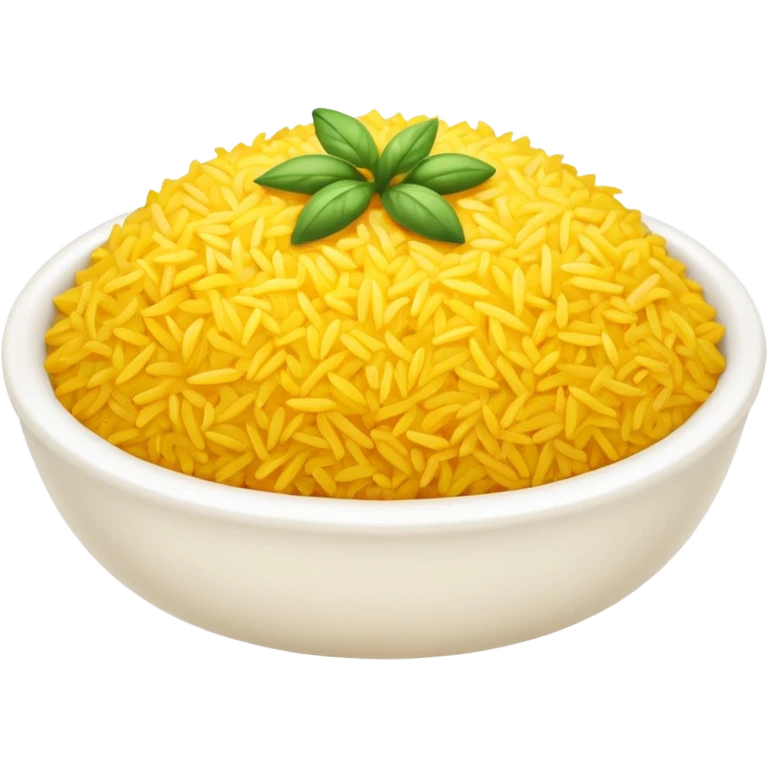 yellow rise food emoji