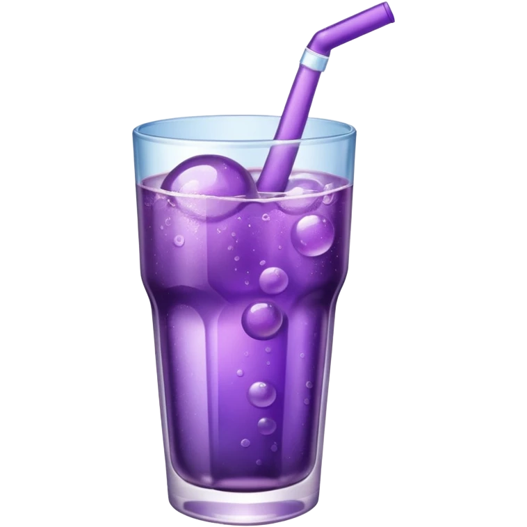 Make a grape soda emoji