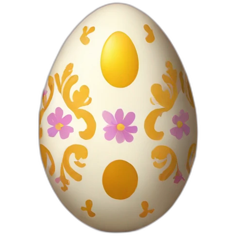 fancy easter egg emoji