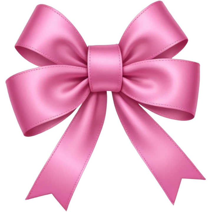 pink iphone with ribbon emoji