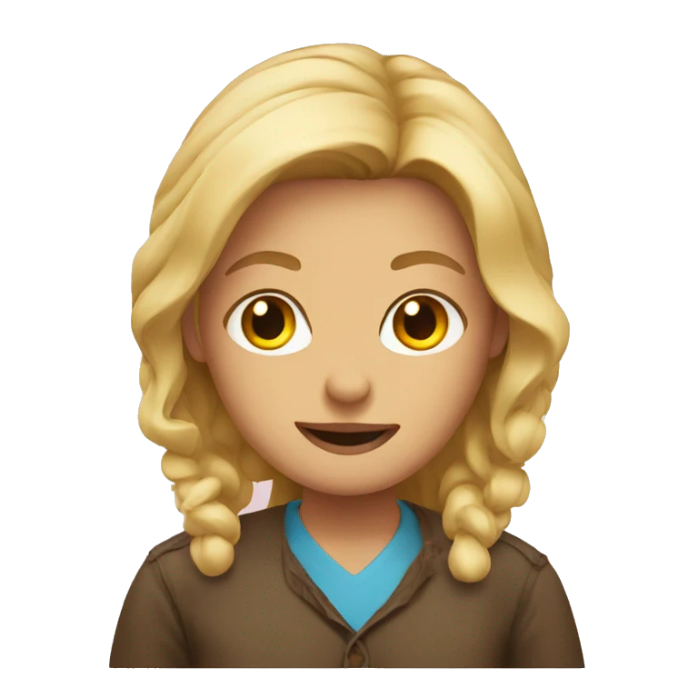 rubia  emoji