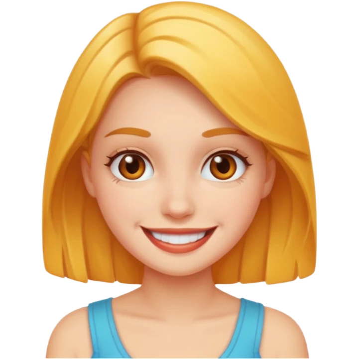 Hot girl  emoji