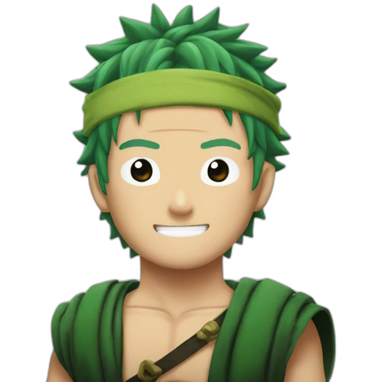 Zoro one piece emoji