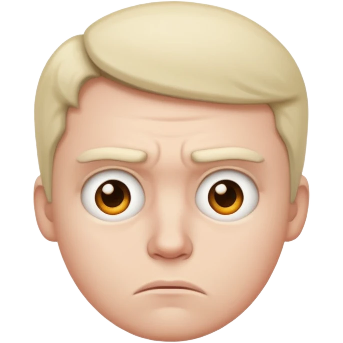 unstrustworthy emoji