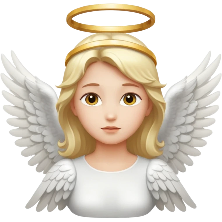 angel with halo emoji