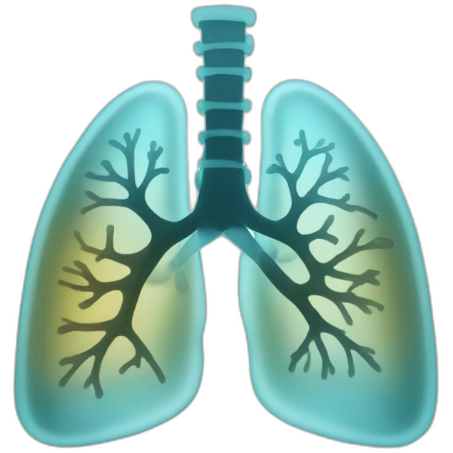 X Ray lungs emoji