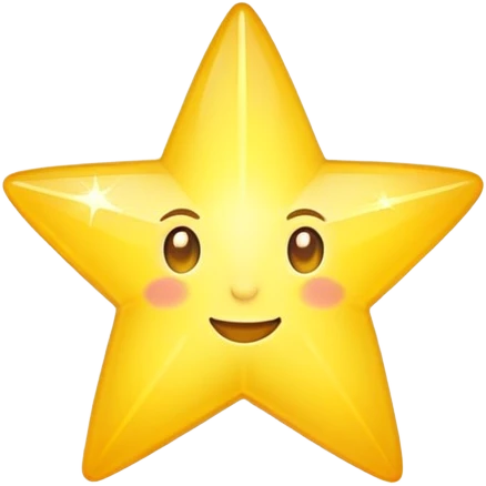 bright shining star emoji