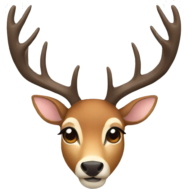 deer face  emoji