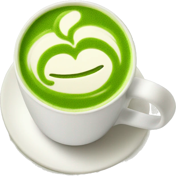 Matcha latte  emoji