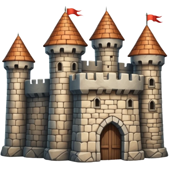 old castle  emoji