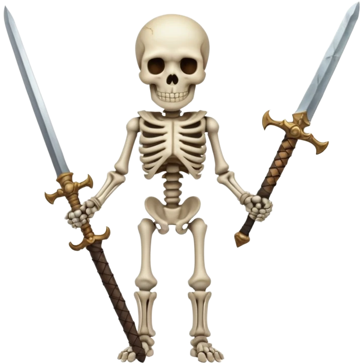 skeleton warrior emoji
