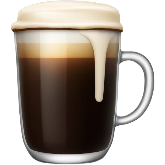 lungo black coffee emoji