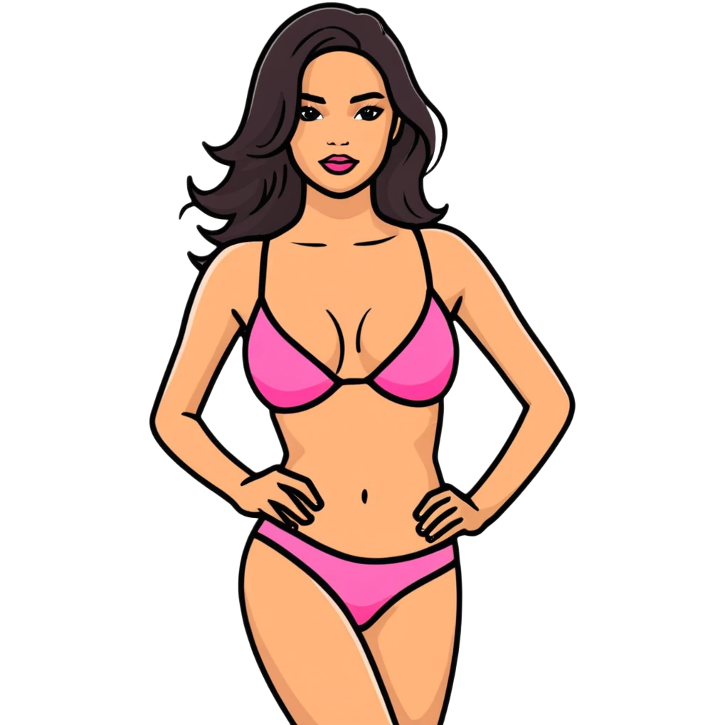 Latina Victoria secret model emoji