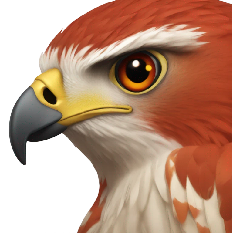 Red Hawk emoji