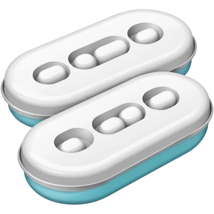 Blister of white pills emoji