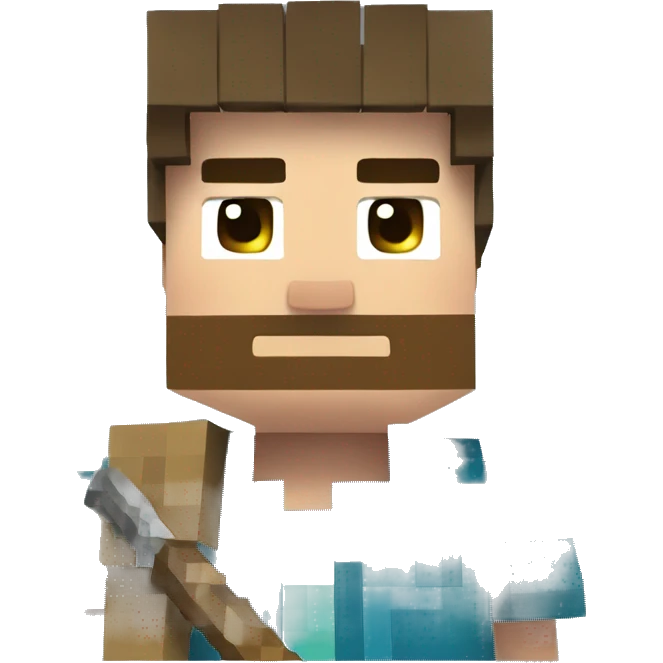 Steve Minecraft emoji