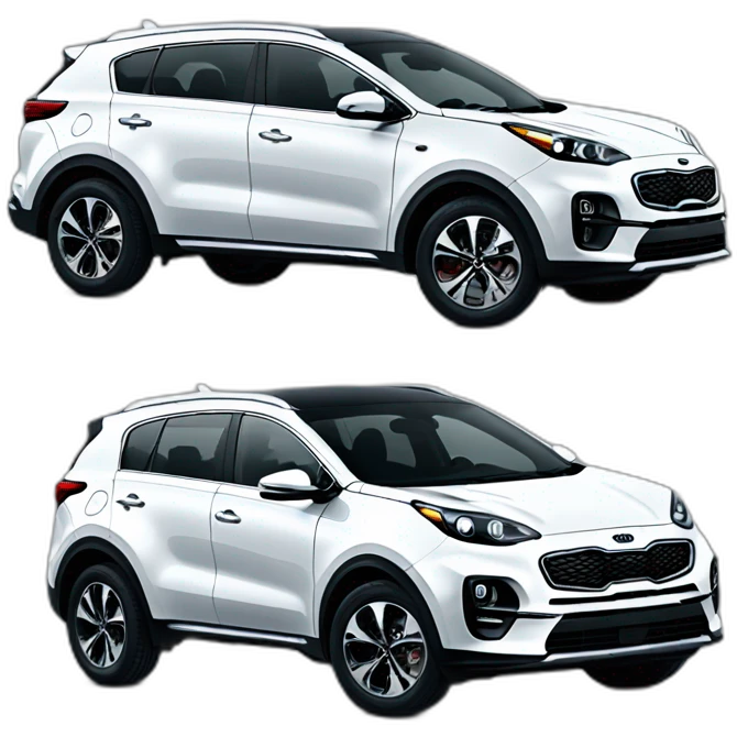 white kia sportage from 2023 emoji