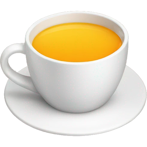 Cup with orange juice emoji