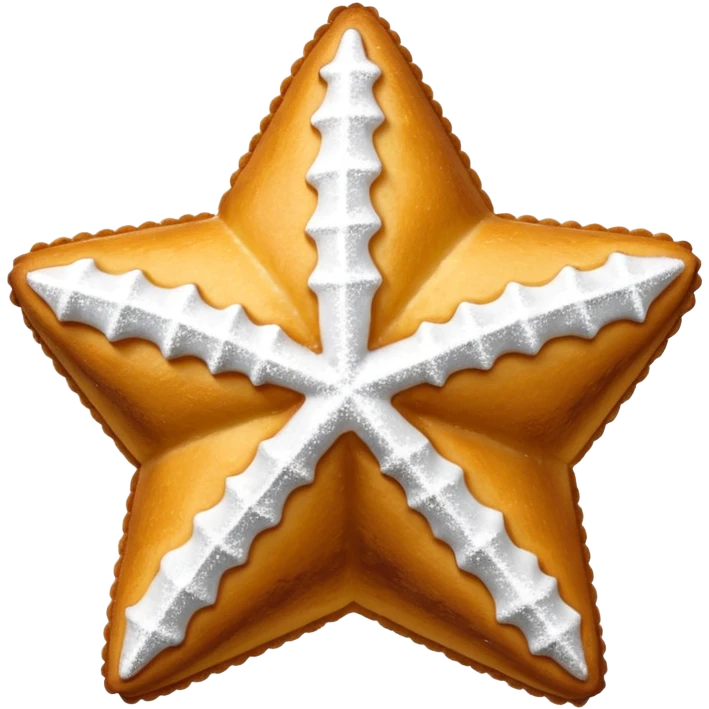 Christmas pandoro star emoji