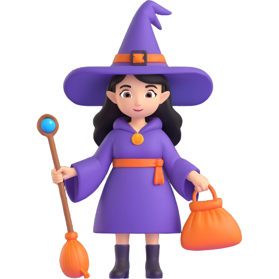 bag witch andy emoji