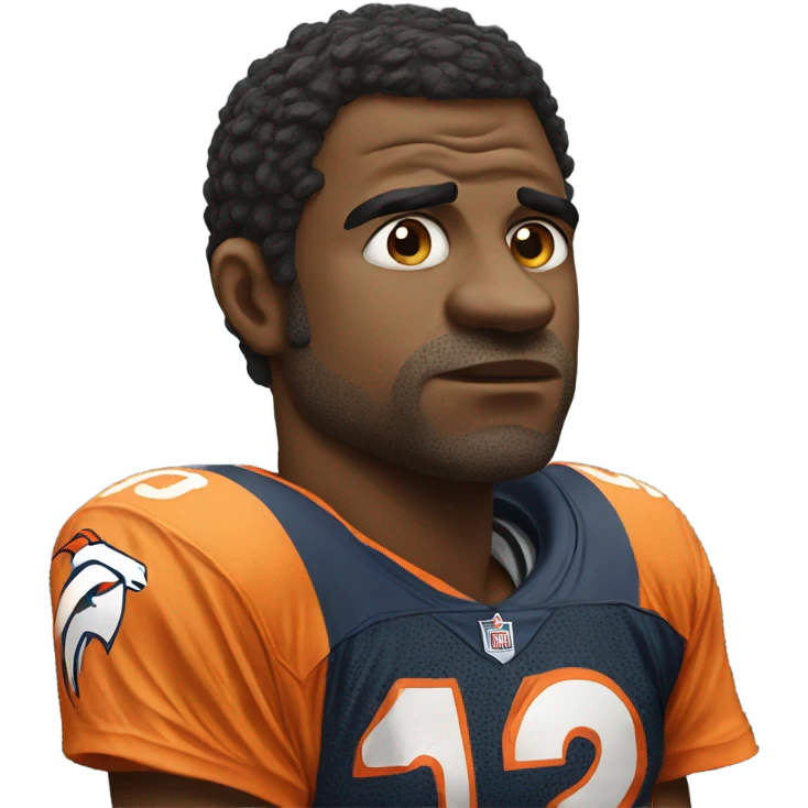 Sad broncos emoji