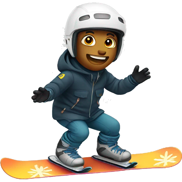 Snowboarding  emoji