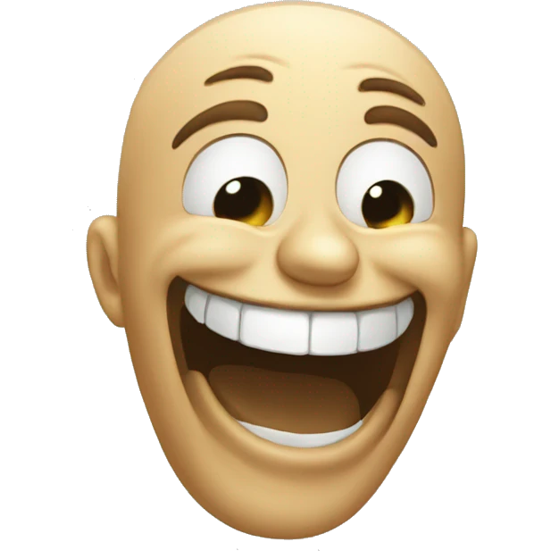 Wheezing laughing emoji emoji