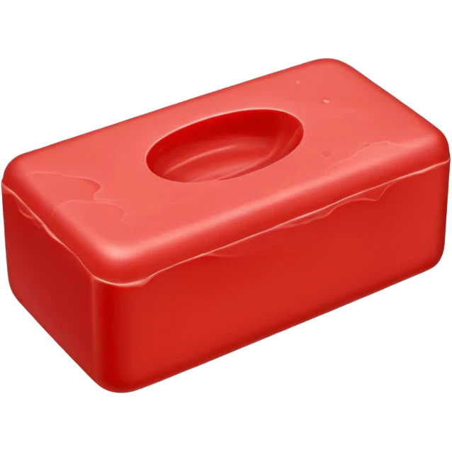 red soap emoji