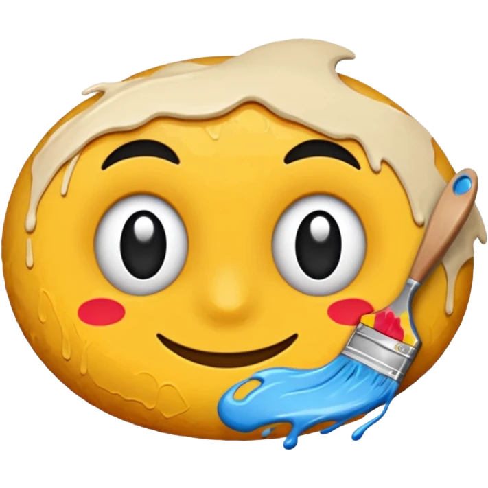 Paint style emoji