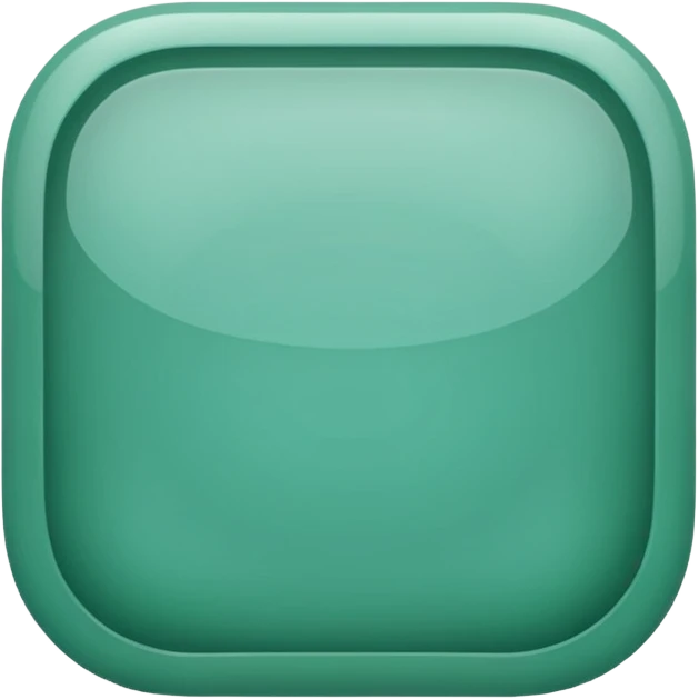 Blank Jade style rounded square icon button emoji