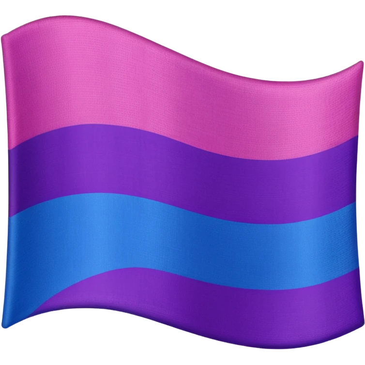 Bisexual flag emoji