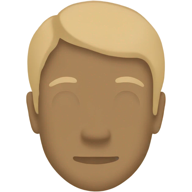 Beige Louisiana silhouette emoji