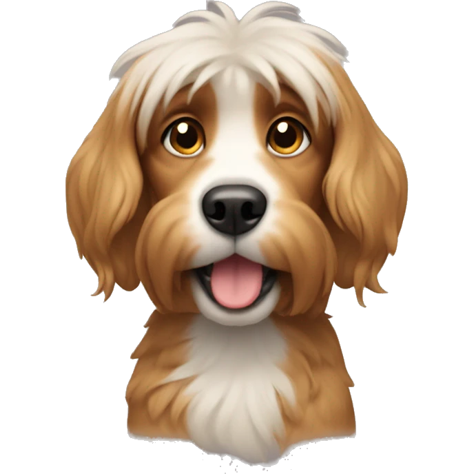 dog with hair emoji