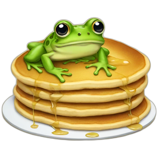 pancake frog emoji