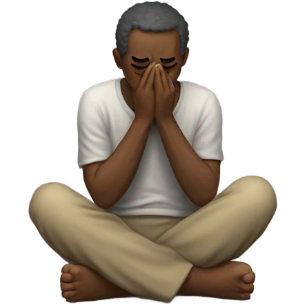 Sad emoji