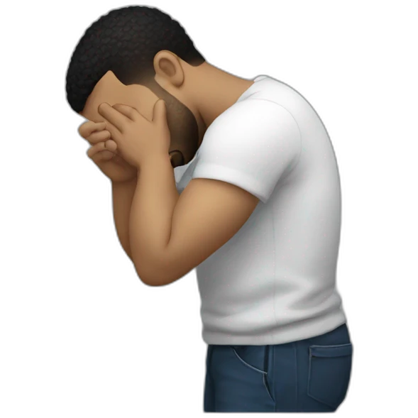 Drake wiping butt emoji