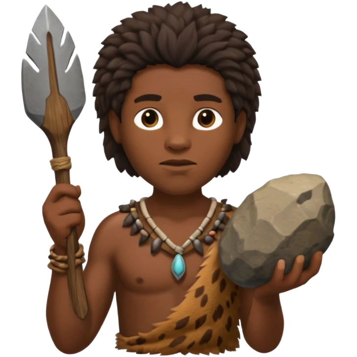 stone age artist emoji