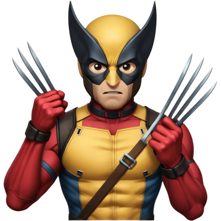 Wolverine from Deadpool & Wolverine movie emoji