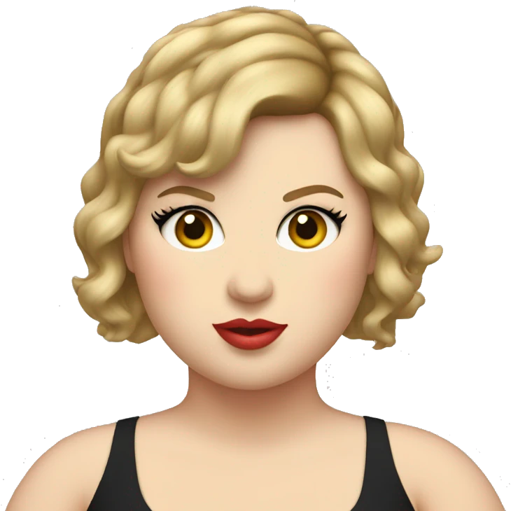 Overweight Taylor Swift emoji