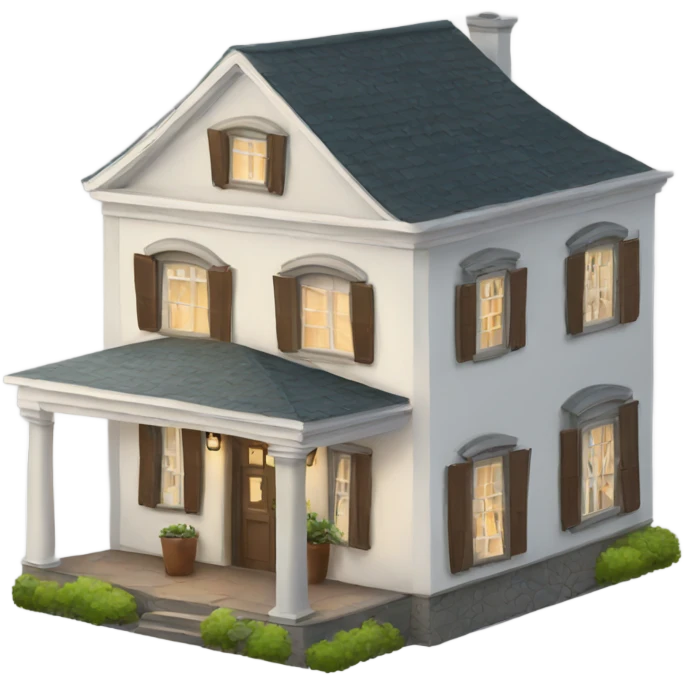Luxury small house emoji