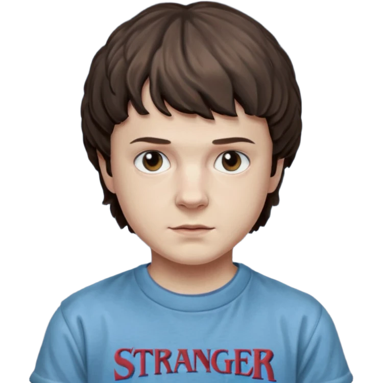 Dustin strenger things emoji