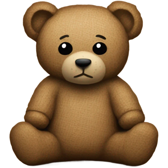 Sack teddy bear emoji