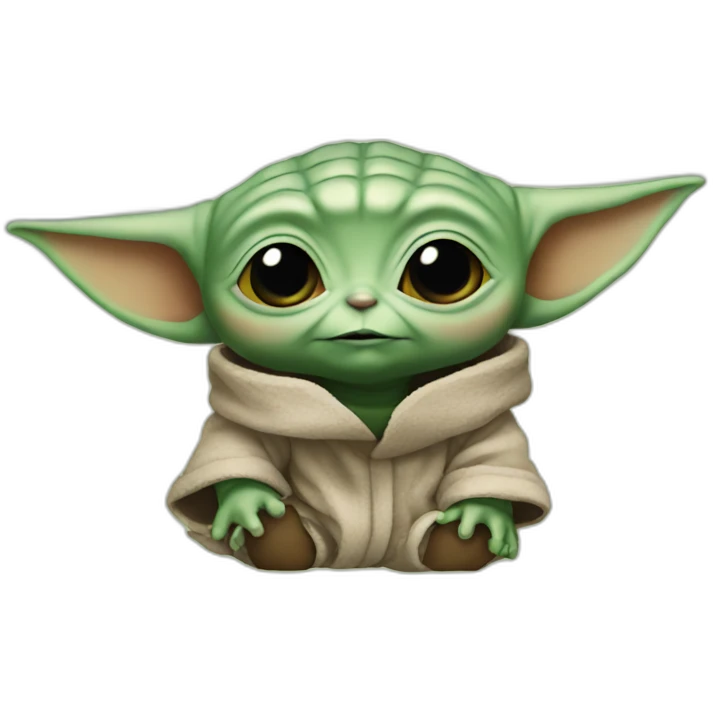 Baby yoda emoji