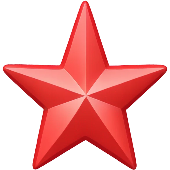 Red Star  emoji
