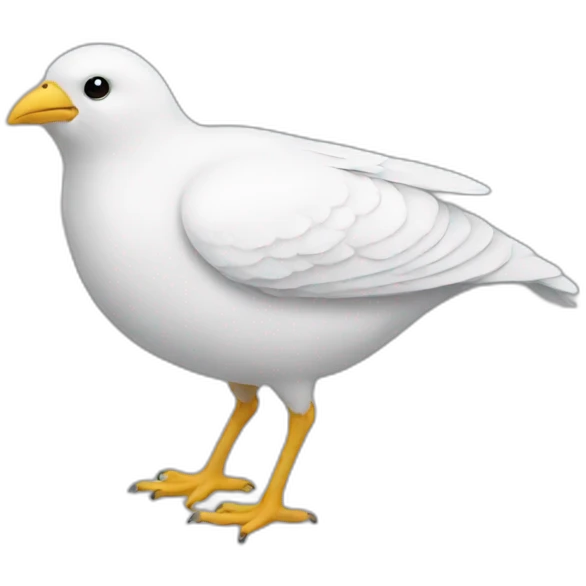 White bird emoji