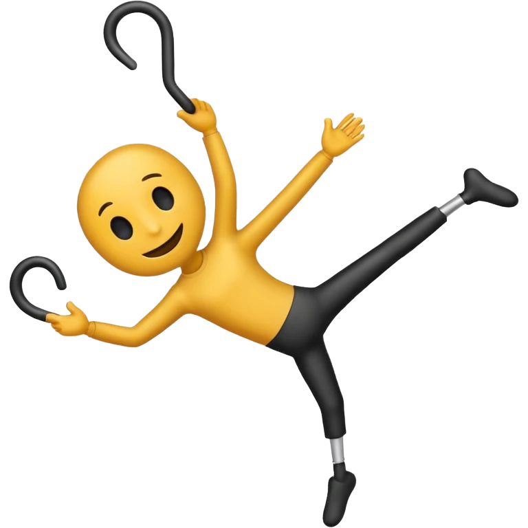 Stickman Hook emoji: significado e uso emoji