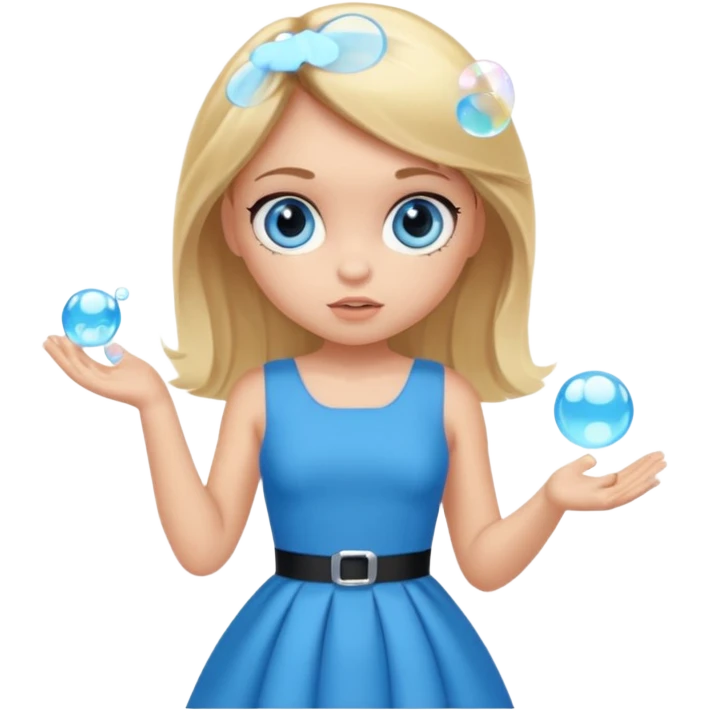 Bubbles Powerpuff Girls emoji
