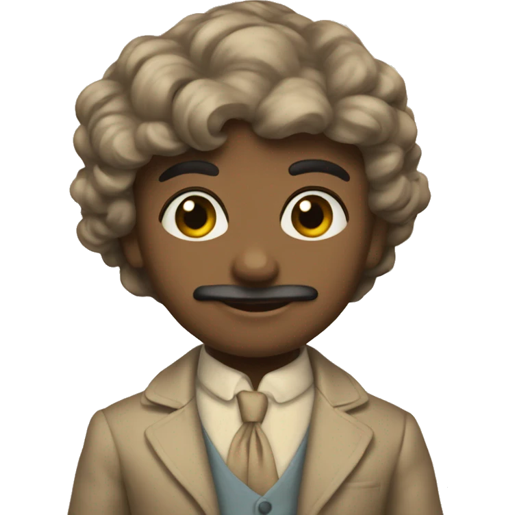 Vintage romantic emoji