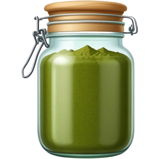 jar of green spices emoji